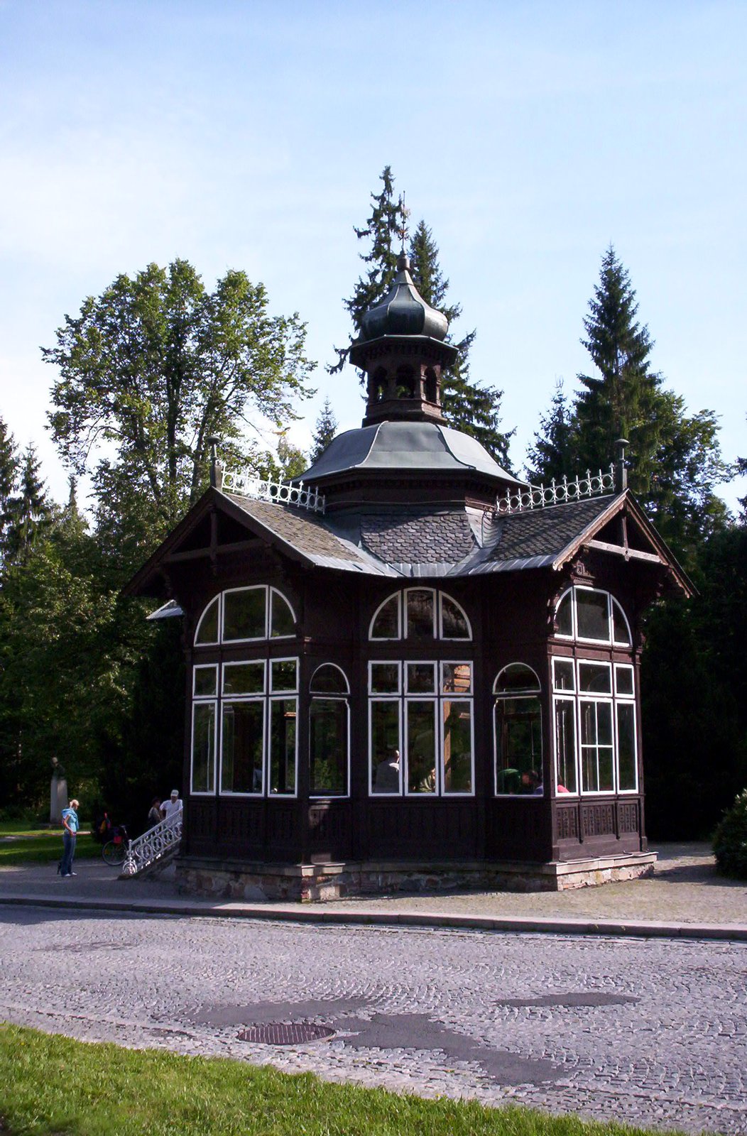 Pitný pavilon v Karlově Studánce | Karlova Studánka in Czechia