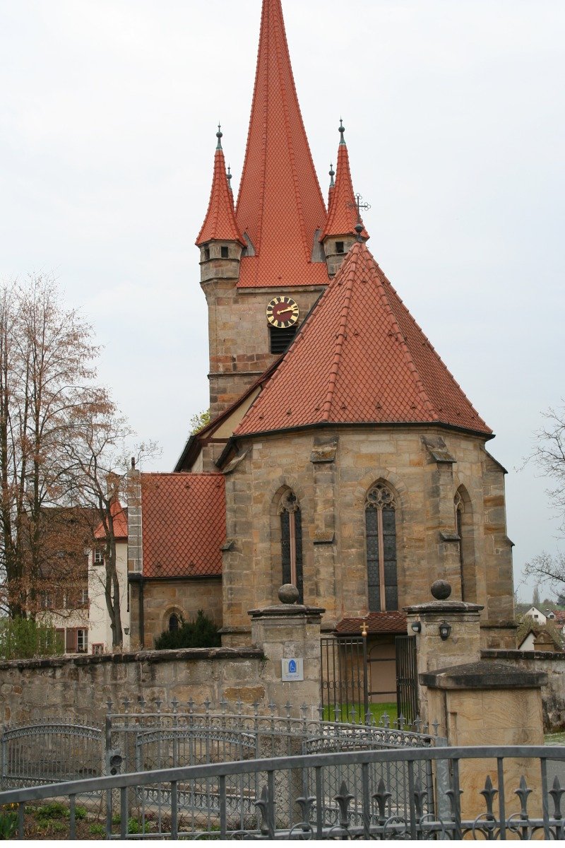 Heroldsberg Kirche Chor Turm Schloss f e keichwa | Heroldsberg in Germany