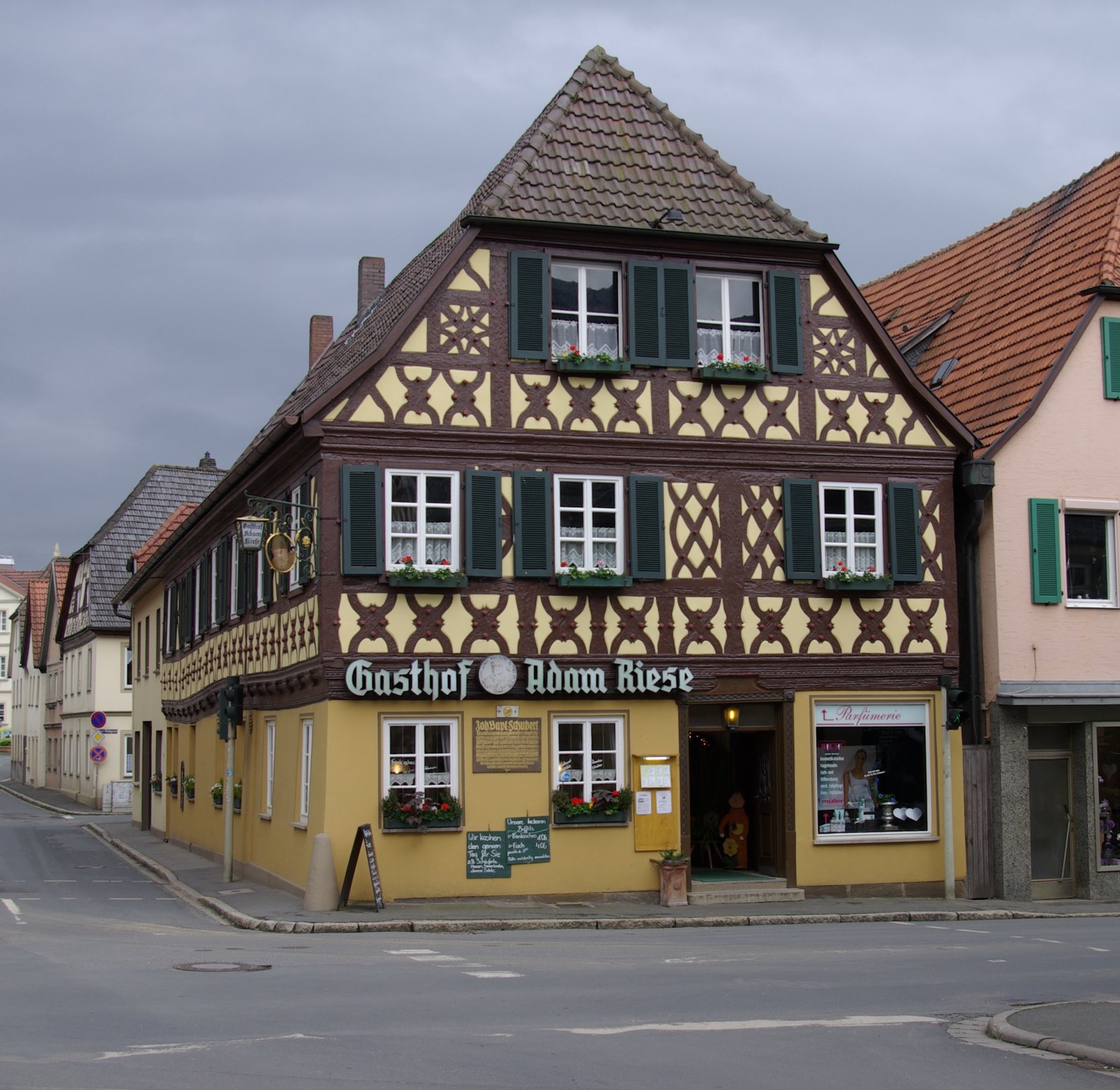 Gasthof Adam Riese in Bad Staffelstein, Geburtshaus von Johann Baptist Schubert | Bad Staffelstein in Germany