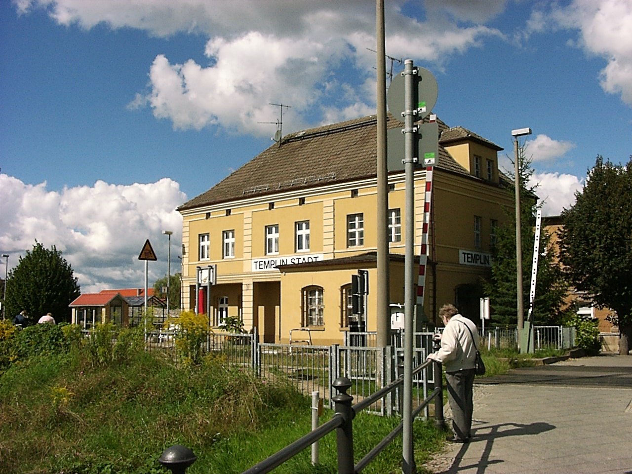Bahnhof Templin Stadt, Brandenburg, Deutschland. | Templin in Germany