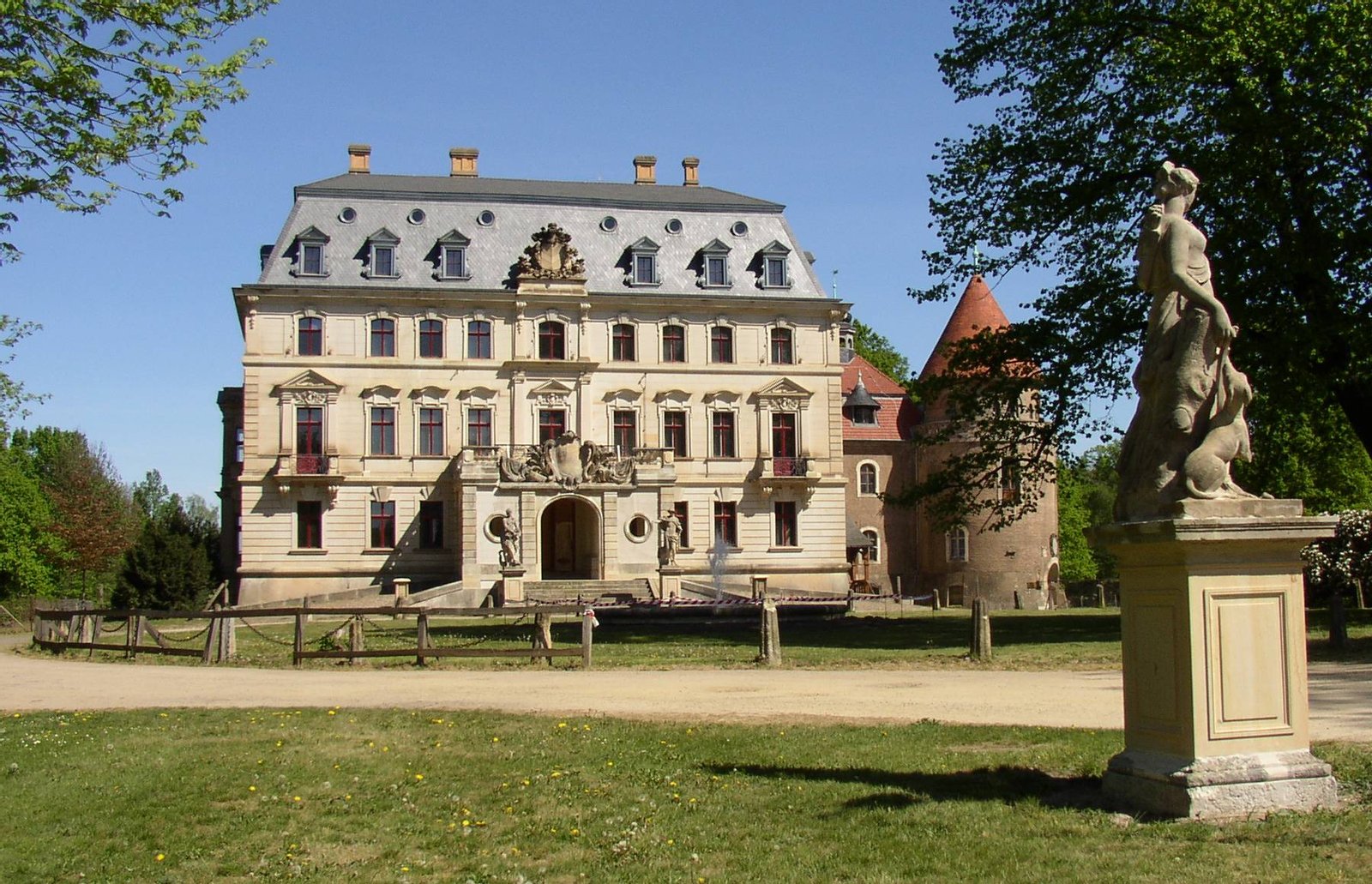 Castle in Altdöbern in Brandenburg, Germany | Altdöbern in Germany