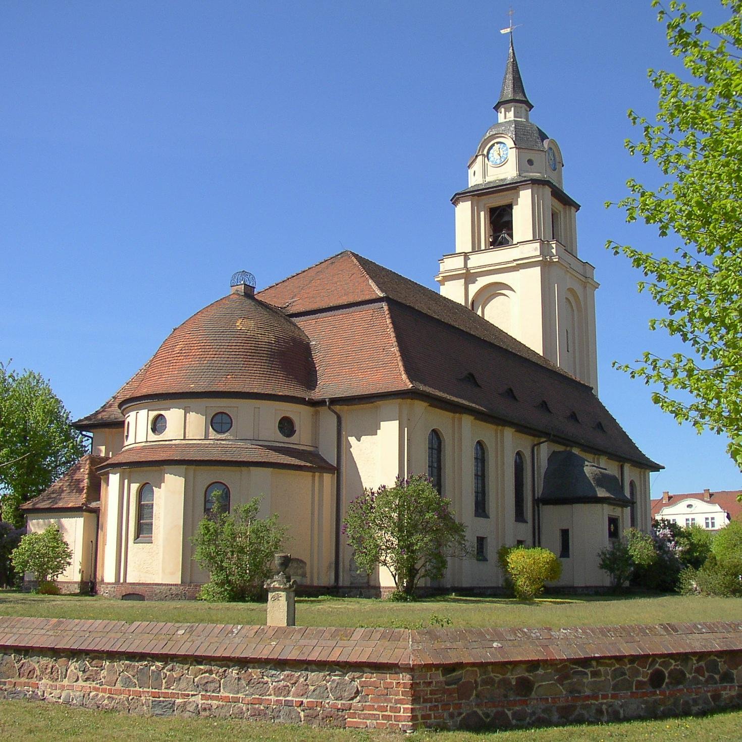 Church in Altdöbern in Brandenburg, Germany | Altdöbern in Germany