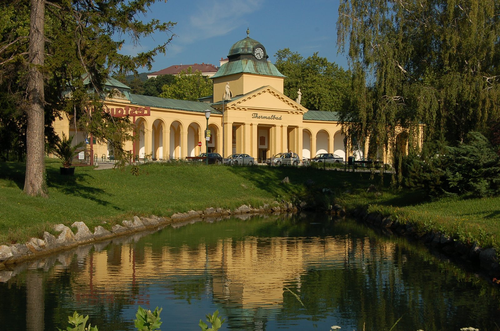 Thermalbad von Bad Vöslau | Bad Vöslau in Austria