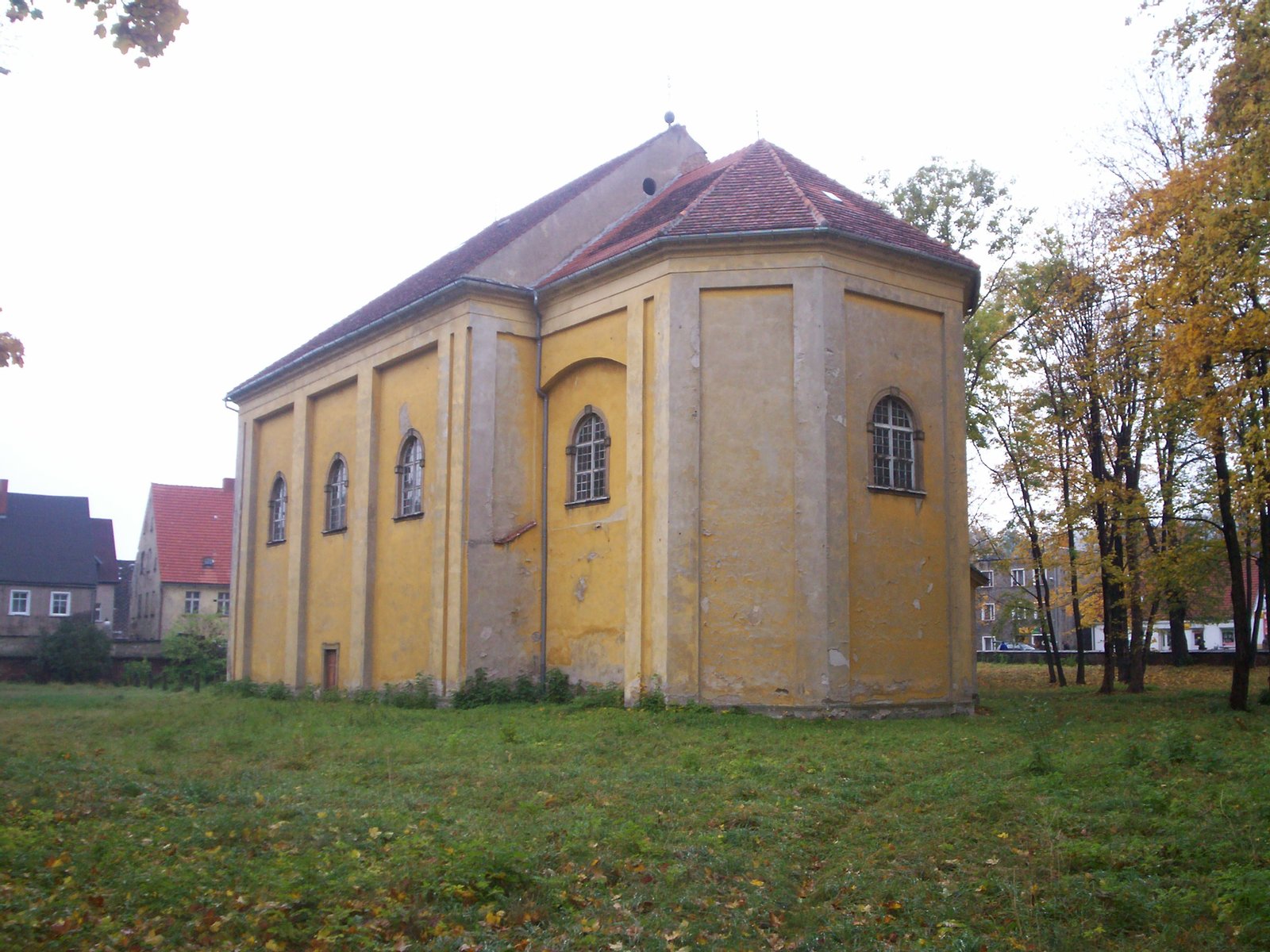 Polska. Powiat Kamienna Góra, miasto Lubawka, kościół św. Anny. | Lubawka in Poland
