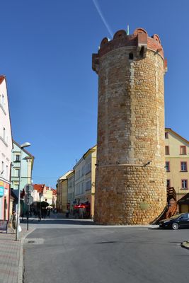 Złotoryja, ul. Basztowa - baszta obronna, tzw. Kowalska, XIV, XVI w. (zabytek nr 334 z 6.11.1956) | Złotoryja in Poland