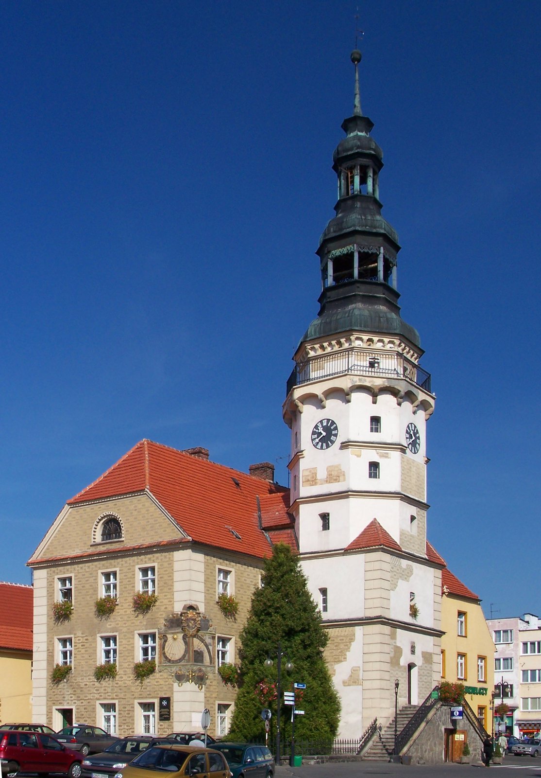 Cityhall in Otmuchów (Poland). | Otmuchów in Poland