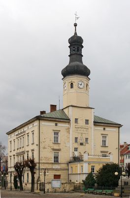 Ratusz we Wiązowie, woj. Dolnośląskie. | Wiązów in Poland