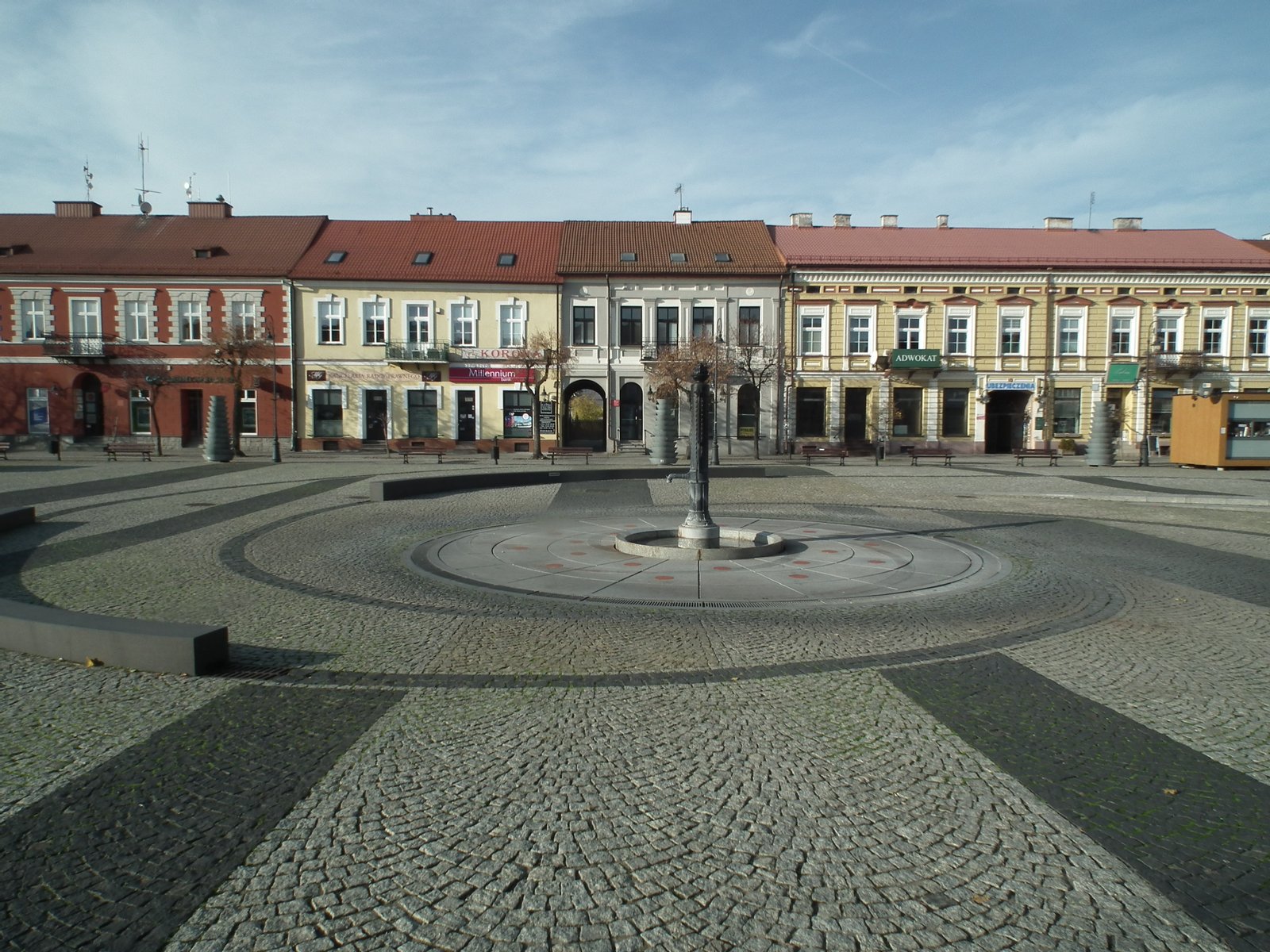 Rynek w Sieradzu. | Sieradz in Poland