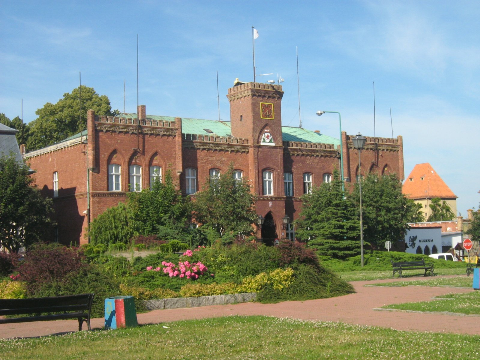 Poland, Wolin - view of Town Hall. | Wolin in Poland