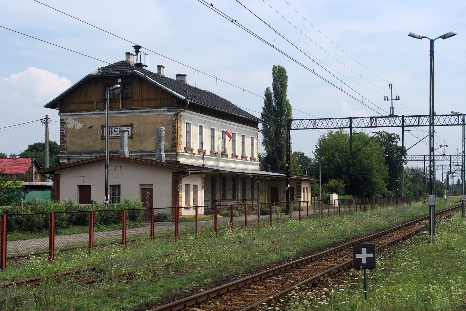 Railway station in Nisko, Poland | Nisko in Poland
