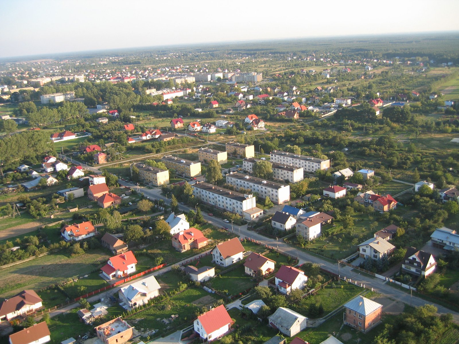 Nisko - widok na Osiedle, w oddali osiedle Tysiaclecie | Nisko in Poland