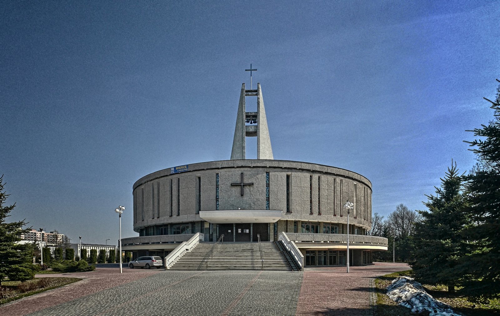 Kościół parafialny p.w. Najświętszej Marii Panny Matki Kościoła w Świdniku, woj. lubelskie. | Świdnik in Poland
