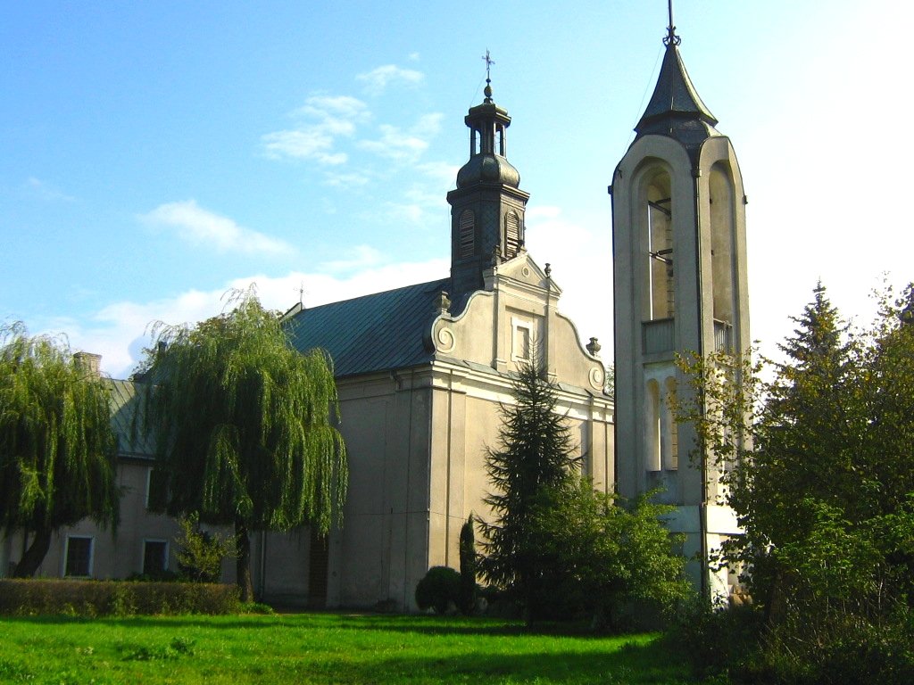 Zespół klasztorny franciszkanów w Wyszogrodzie (widok od dzwonnicy) | Wyszogród in Poland