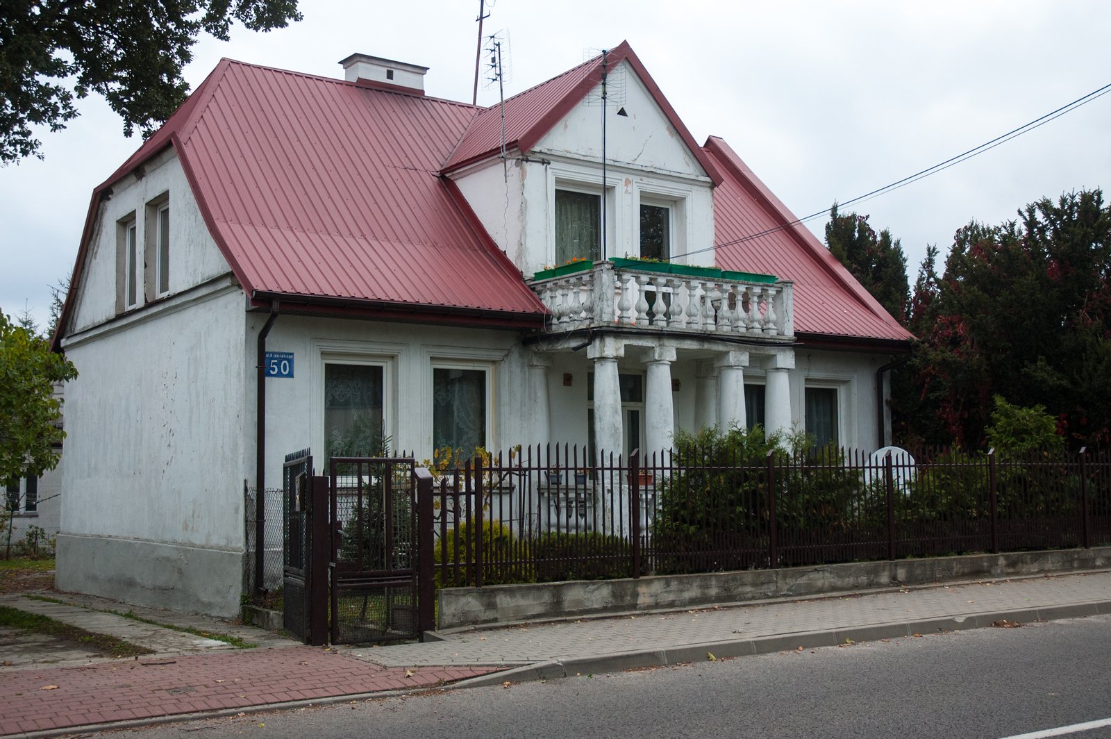 Legionowo - Willa z 1929 roku - ul. Krasińskiego 50 | Legionowo in Poland