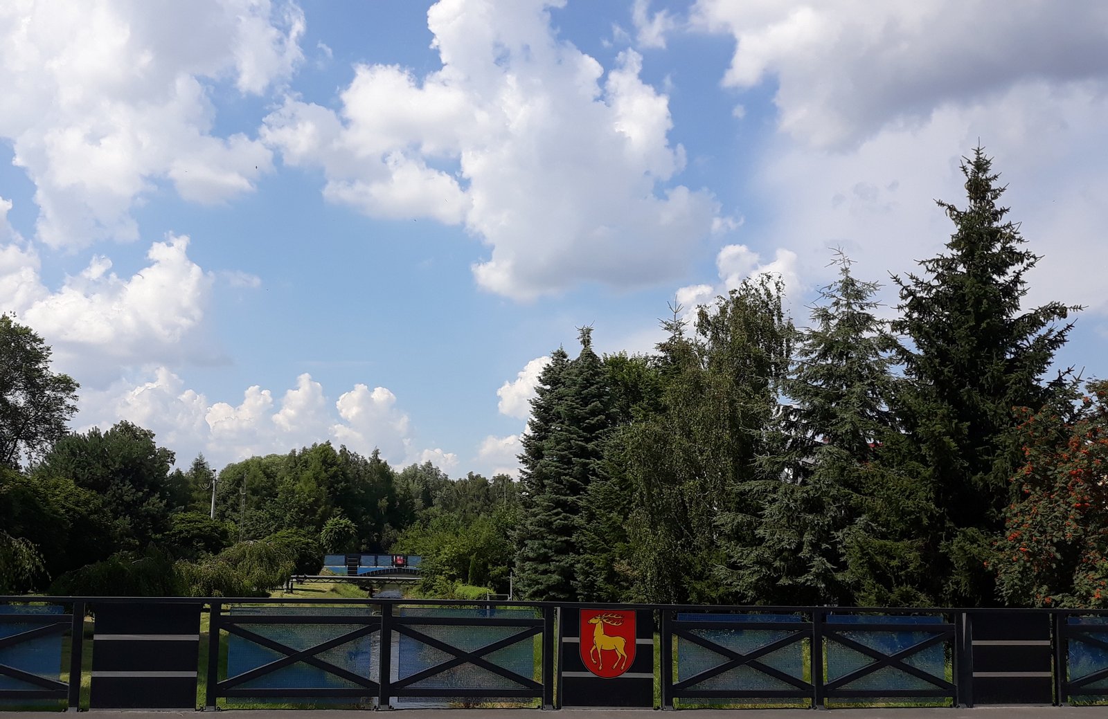 Mosty na rzece Konotopa w centrum Parczewa | Parczew in Poland