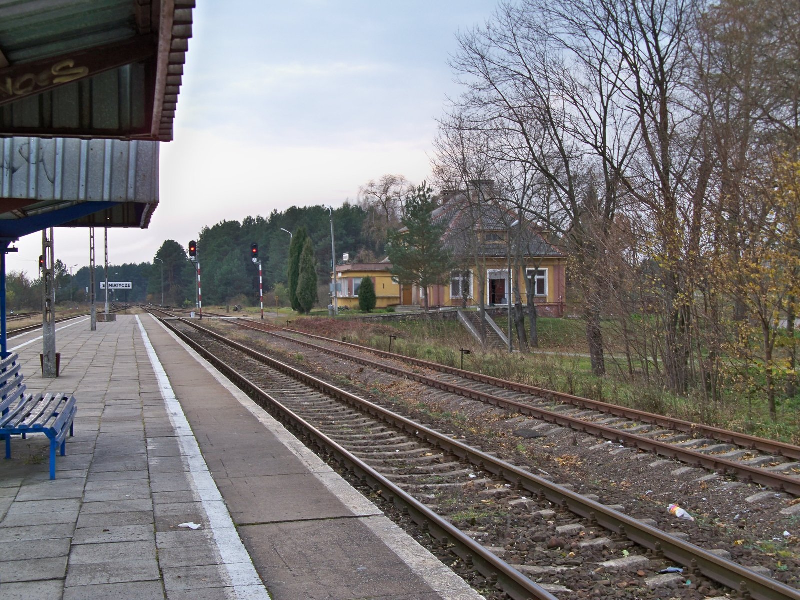 Stacja kolejowa Siemiatycze-Stacja, koło Siemiatycz. | Siemiatycze in Poland