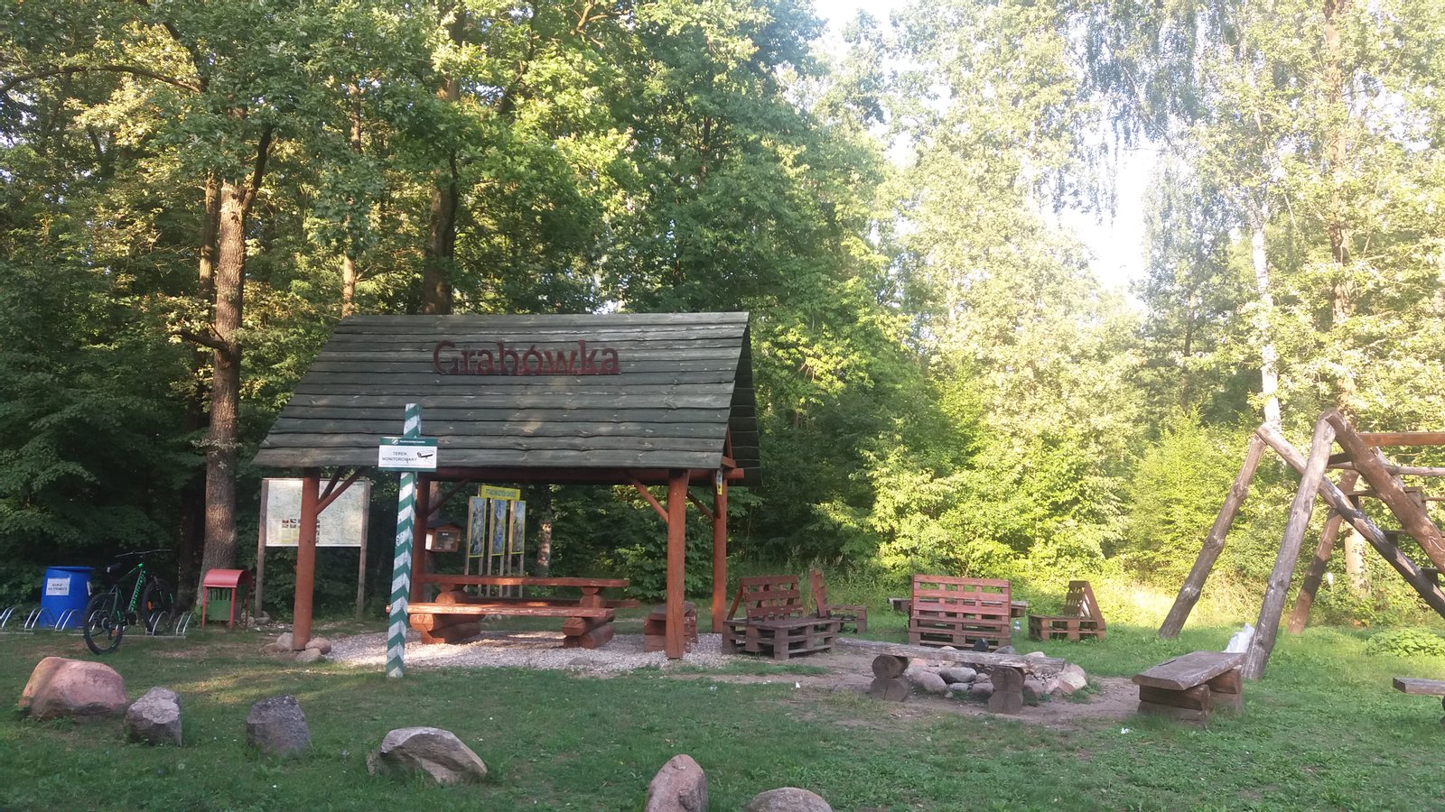 Polana w rezerwacie przyrody Grabówka | Zambrów in Poland