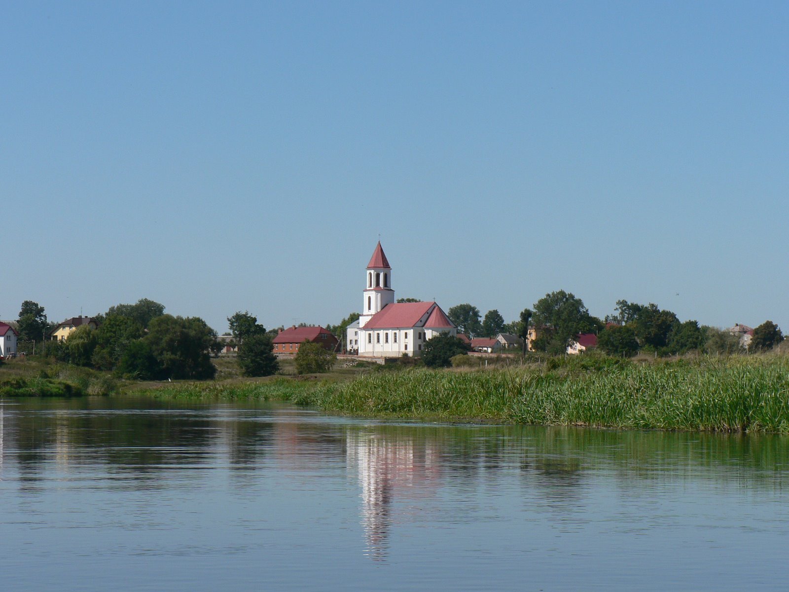 Narew w Surażu, kościół pw. Bożego Ciała | Suraż in Poland