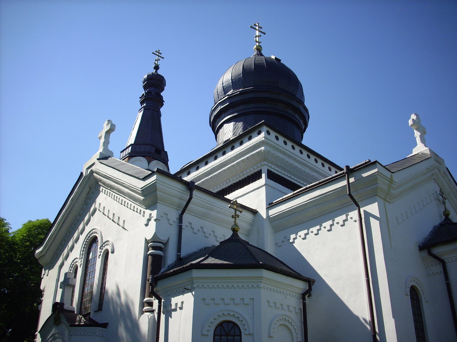 Włodawa (woj. lubelskie, Polska). Cerkiew prawosławna pw. Narodzenia Najświętszej Maryi Panny. | Włodawa in Poland