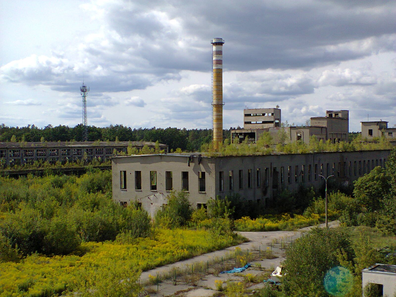Ruiny Zakładu Płyt Pilśniowych i Wiórowych w Rucianem-Nidzie | Ruciane-Nida in Poland