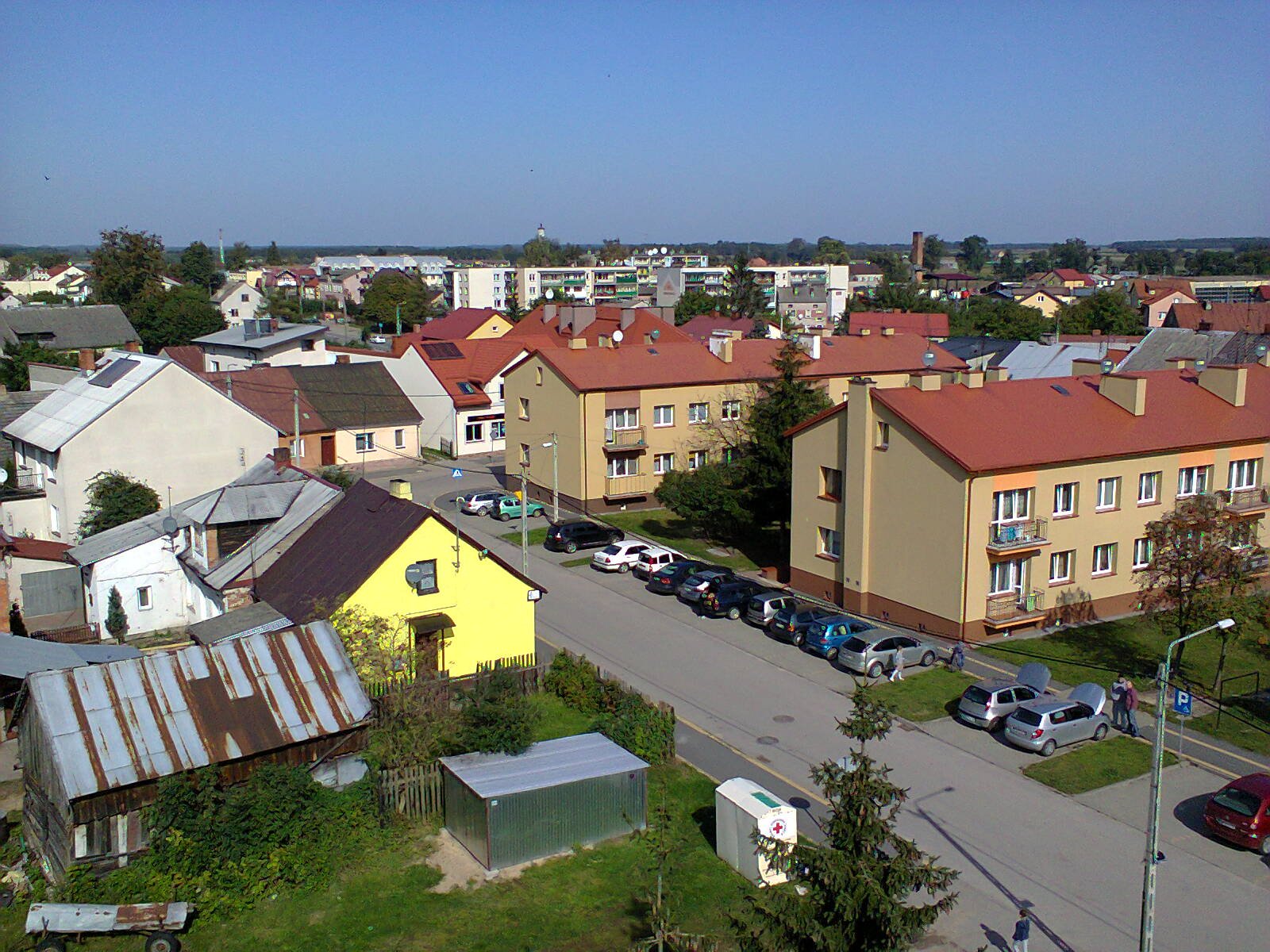 Szczuczyn - widok z wieży strażackiej | Szczuczyn in Poland