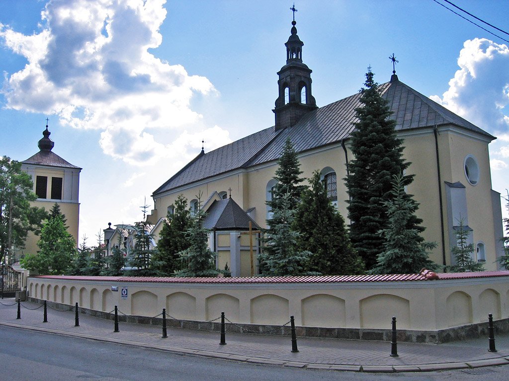 City of Ostroleka (Poland), Church at Farna. | Ostrołęka in Poland