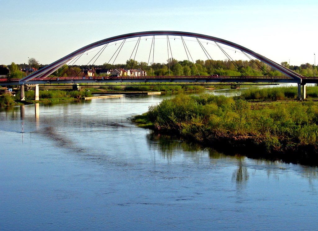 City of Ostroleka (Poland),  the Madalinski Bridge. | Ostrołęka in Poland