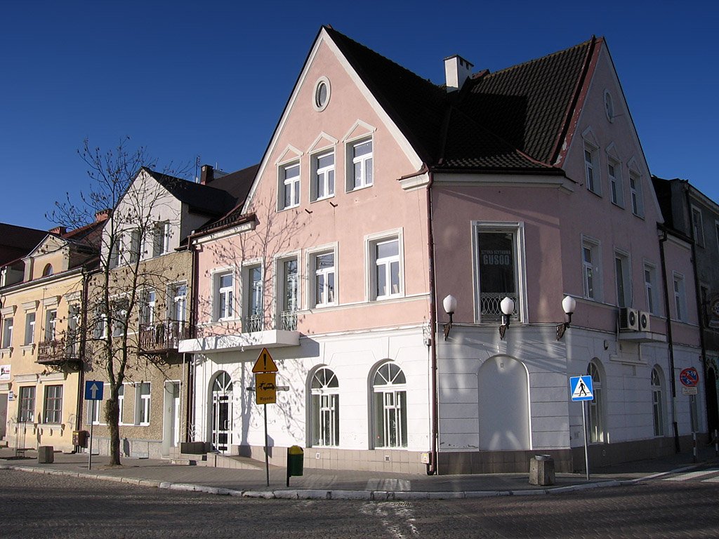 Ostrołęka, budynek galerii. | Ostrołęka in Poland