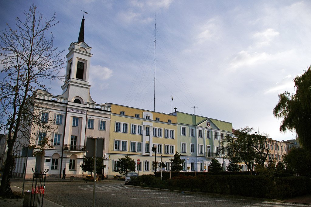 City of Ostroleka (Poland), town hall. | Ostrołęka in Poland
