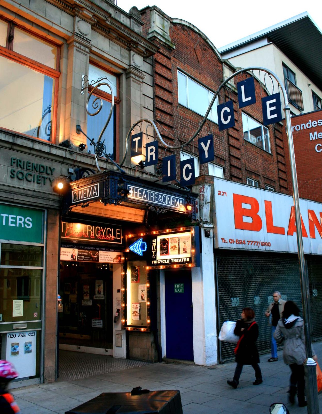Tricycle Theatre, Kilburn, London, UK. | Kilburn in United Kingdom