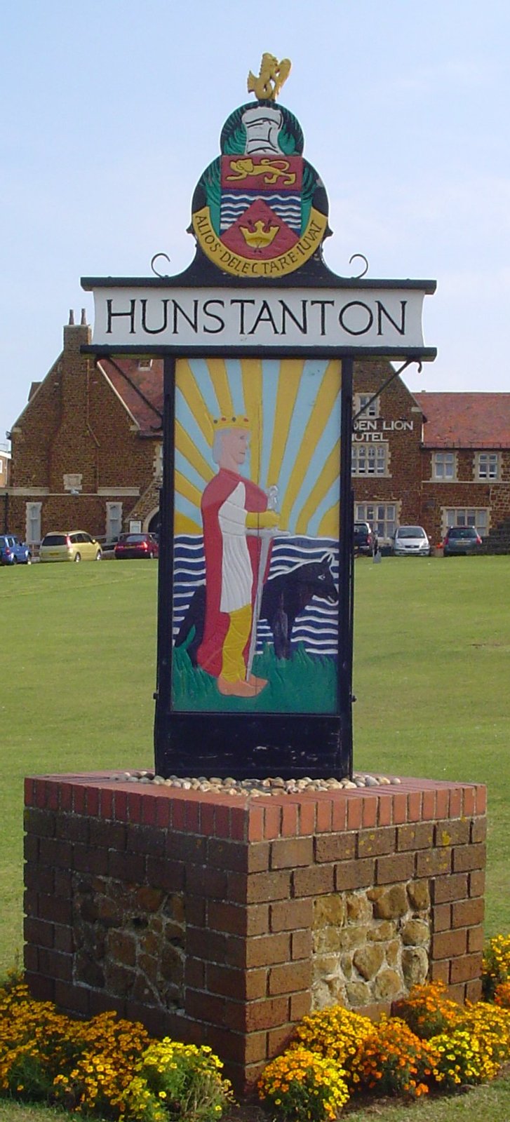 Signpost in Hunstanton | Hunstanton in United Kingdom