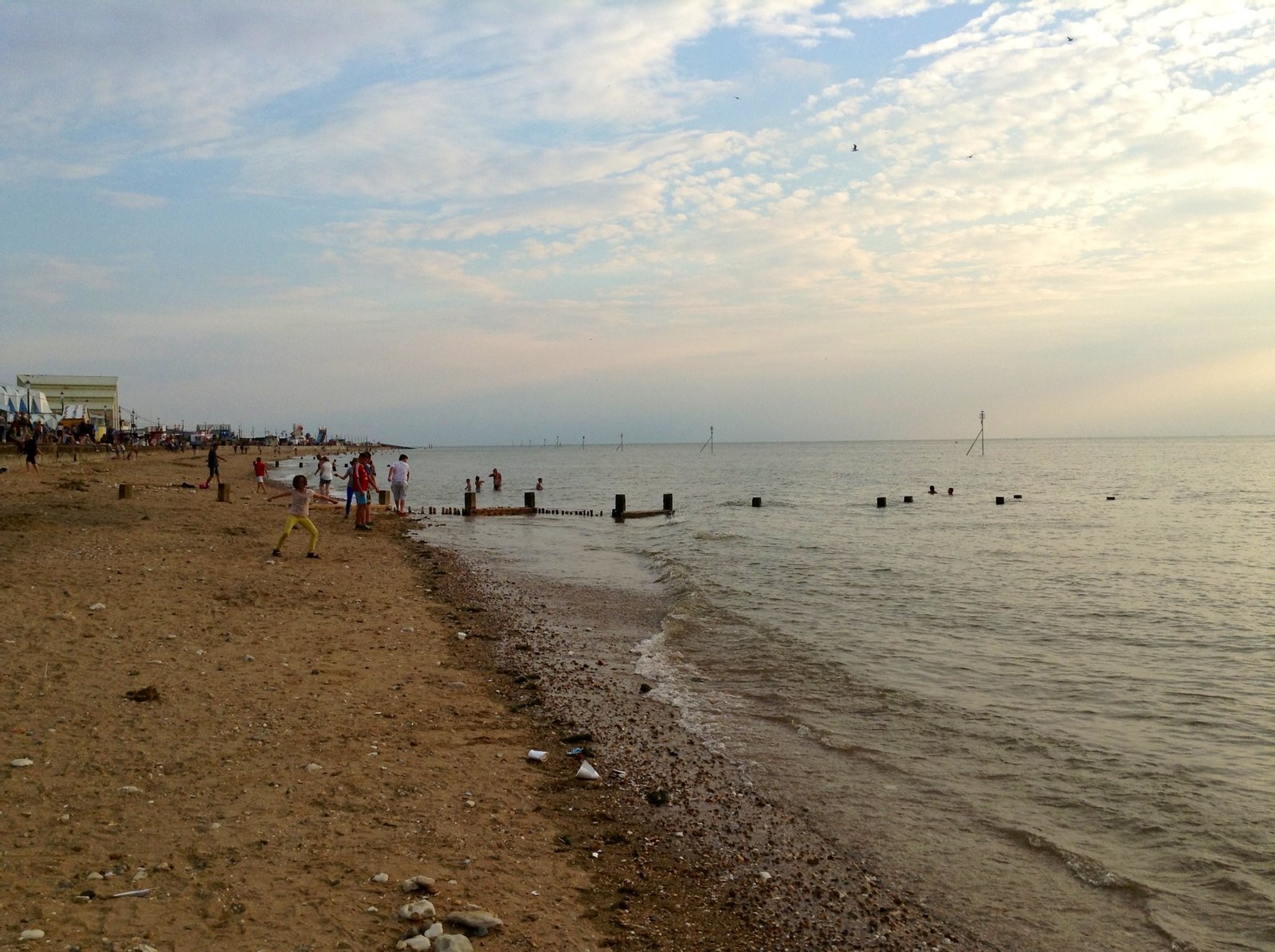 Hunstanton Beach at Dusk on Thursday 8th August 2013 | Hunstanton in United Kingdom