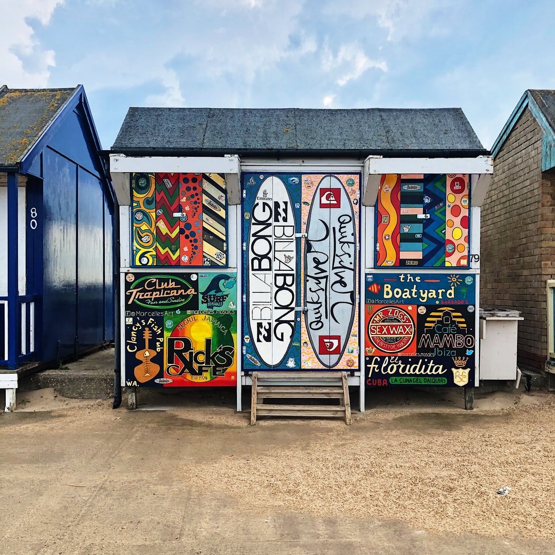 Beach hut. | Mablethorpe in United Kingdom