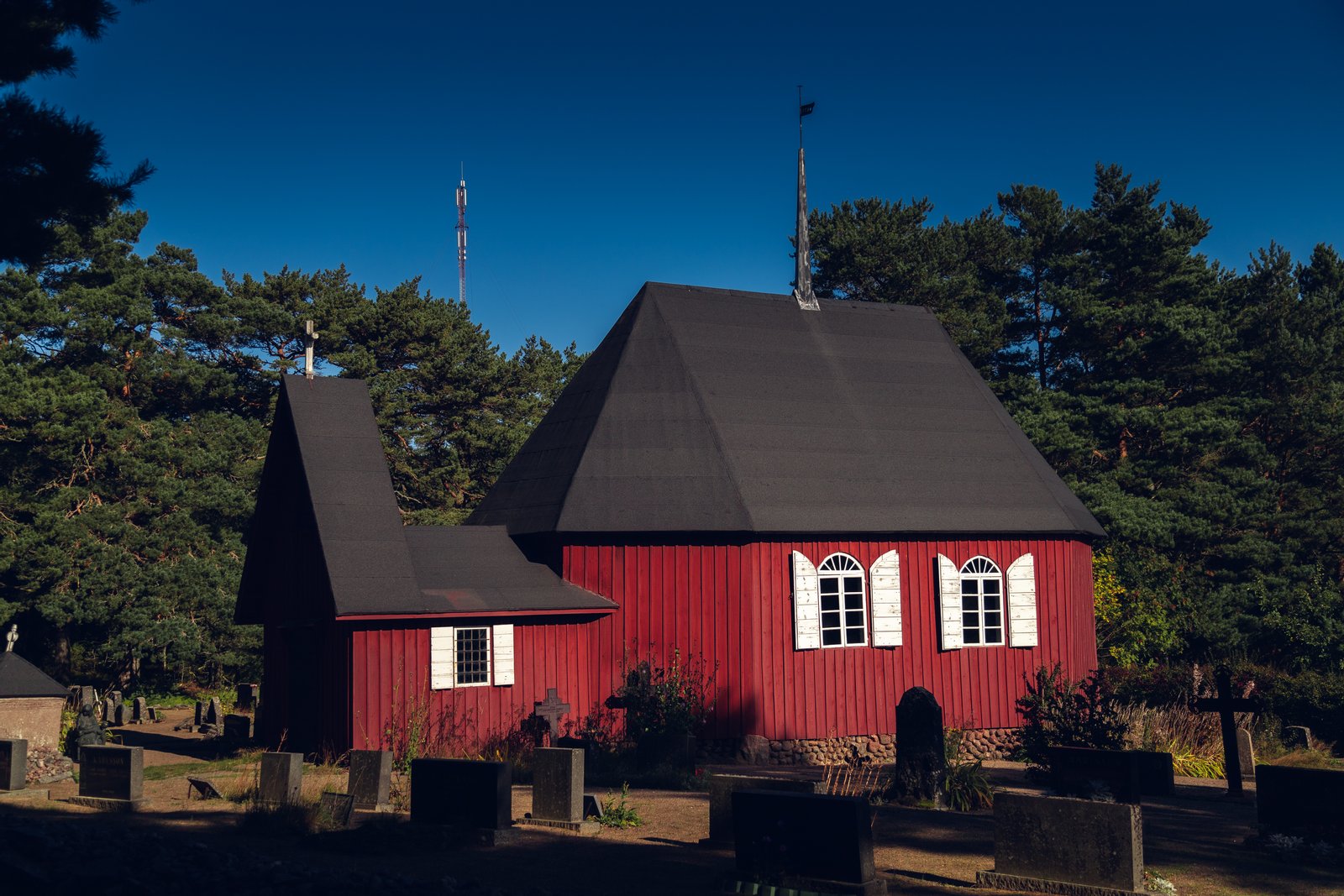 Nötö kyrka kapell exteriör | Nötö in Finland