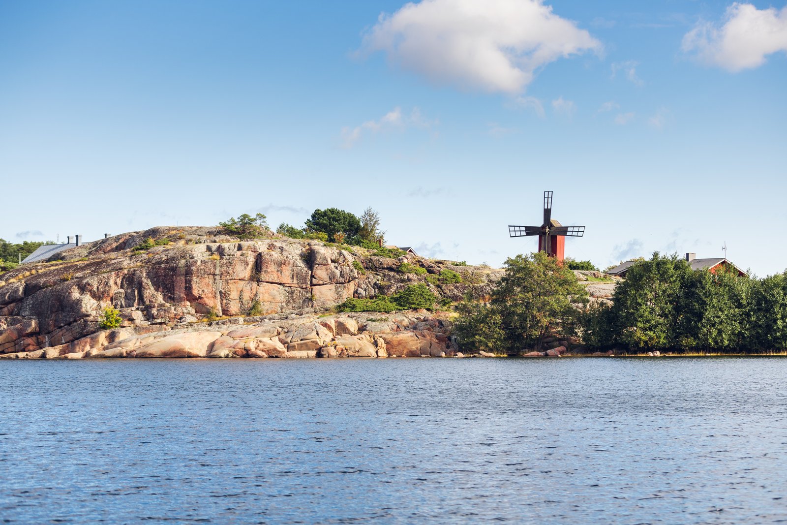 Nötö Nagu med väderkvarnen | Nötö in Finland