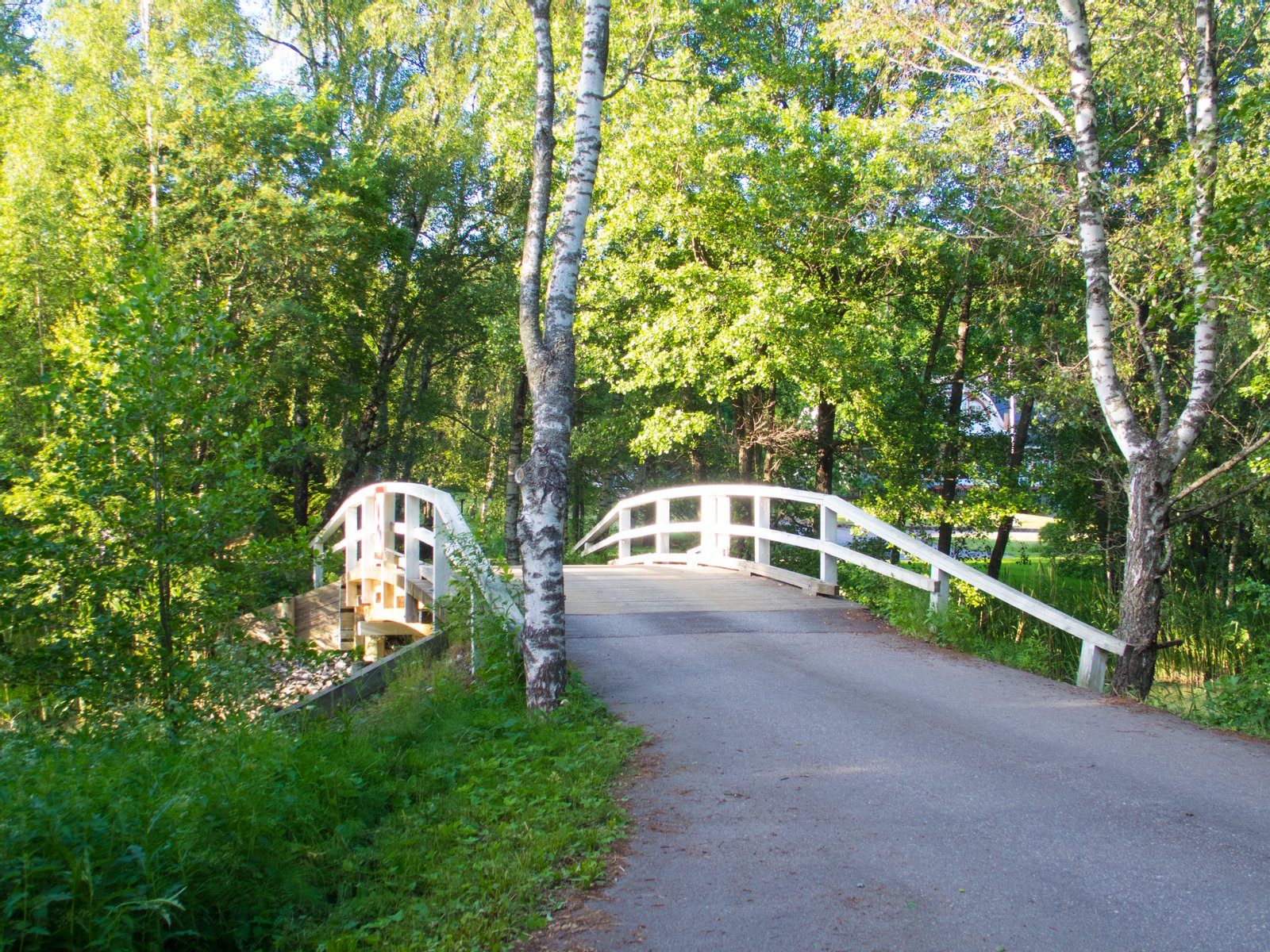 Bridge to Rövarholmen island in SW corner of Kuusisto island, Kaarina, Finland. | Kuusisto in Finland