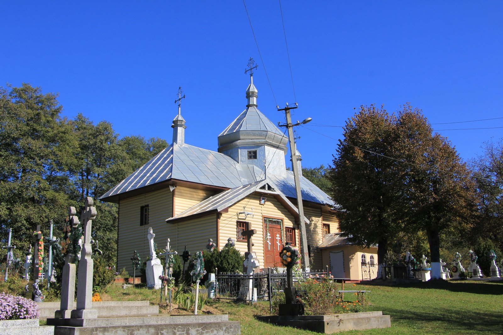 Дерев'яна церква Пр. Богородиці с. Стара Жадова | Stara Zhadova in Ukraine