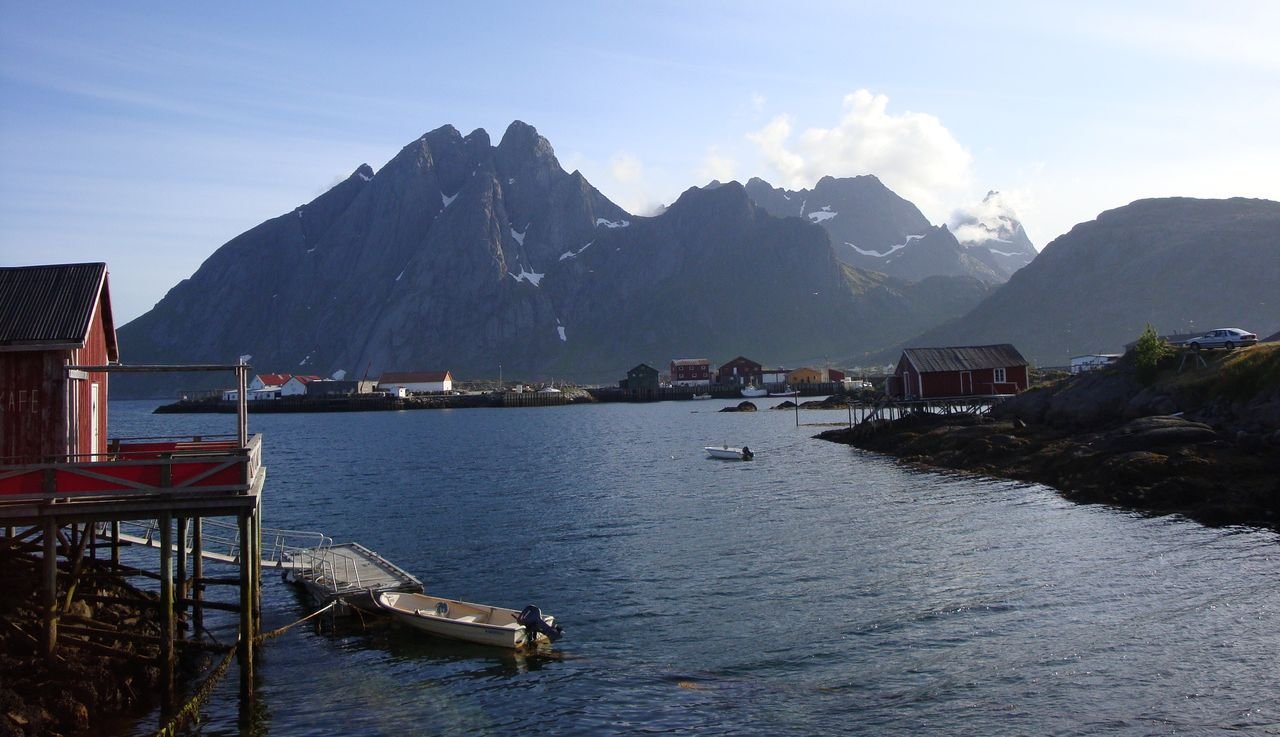 View of Sund (Flakstad, Lofoten, Norway) | Flakstadøy in Norway