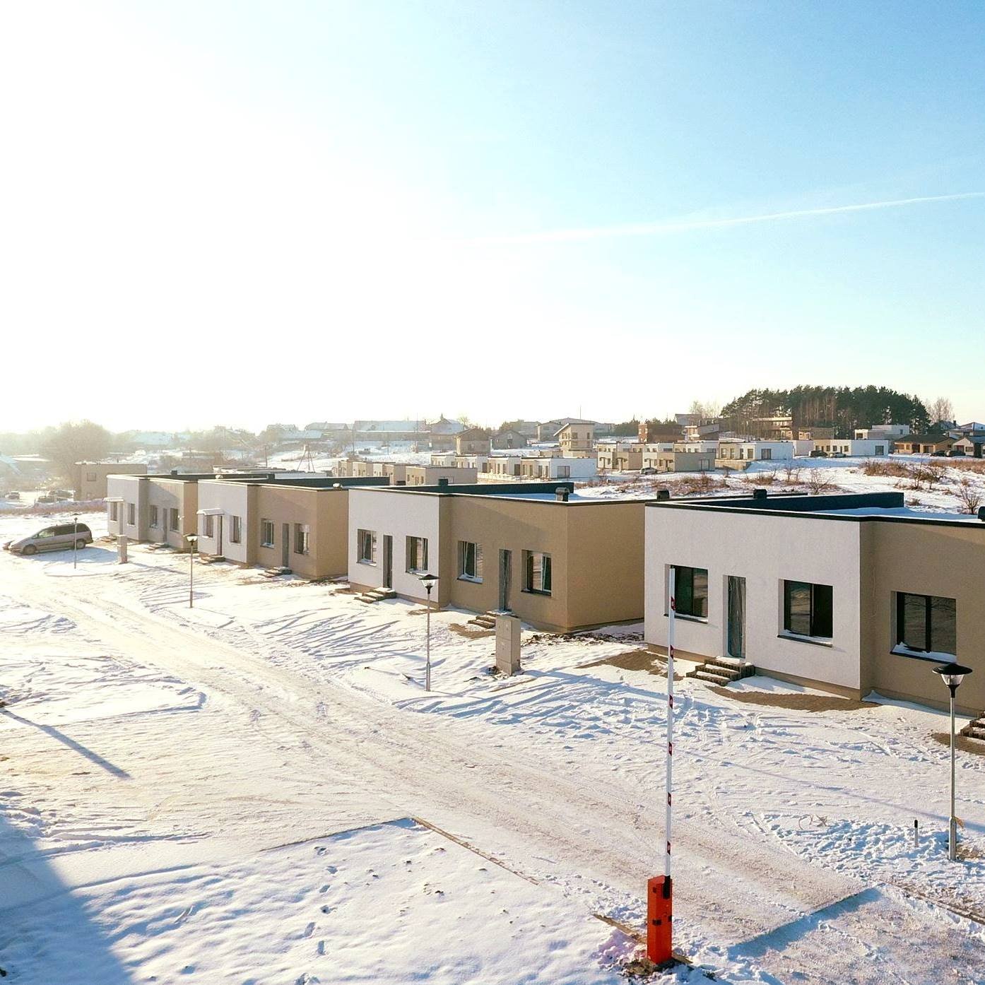 Įgulos kotedžų kvartalas Domeikavoje, Kaune | Domeikava in Lithuania