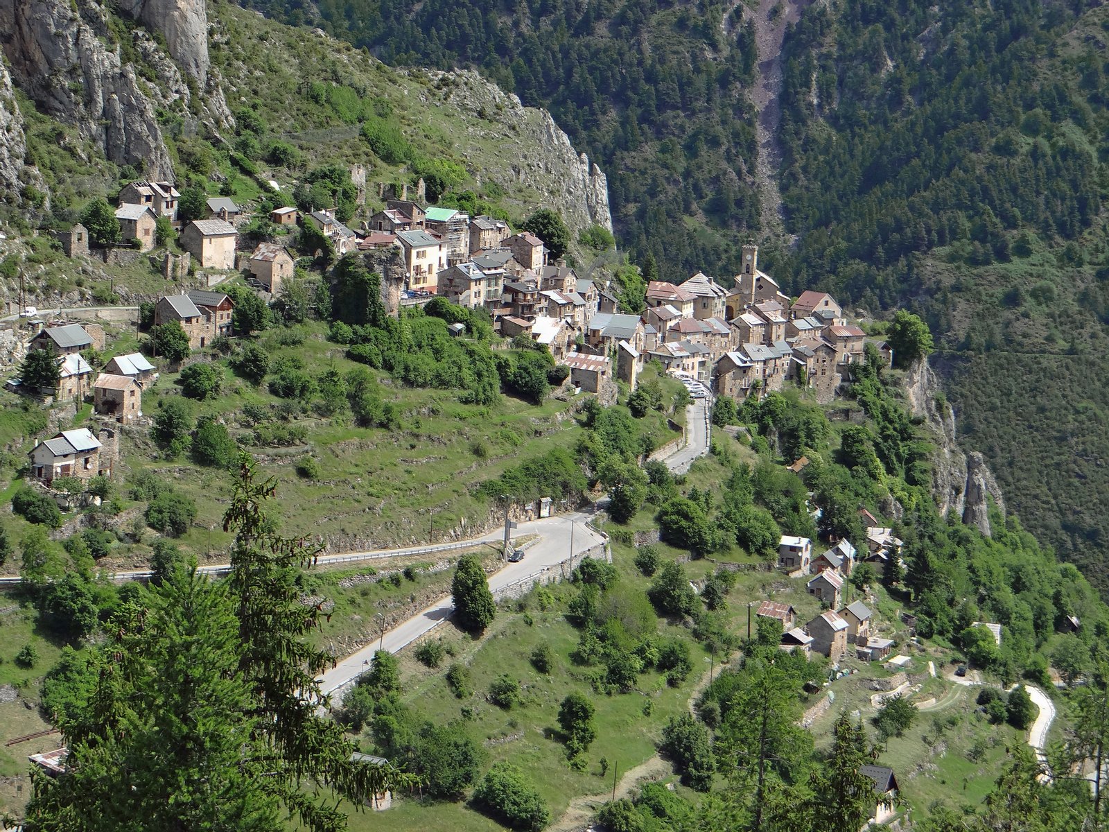Roubion - Vue d'ensemble | Parc national du Mercantour in France