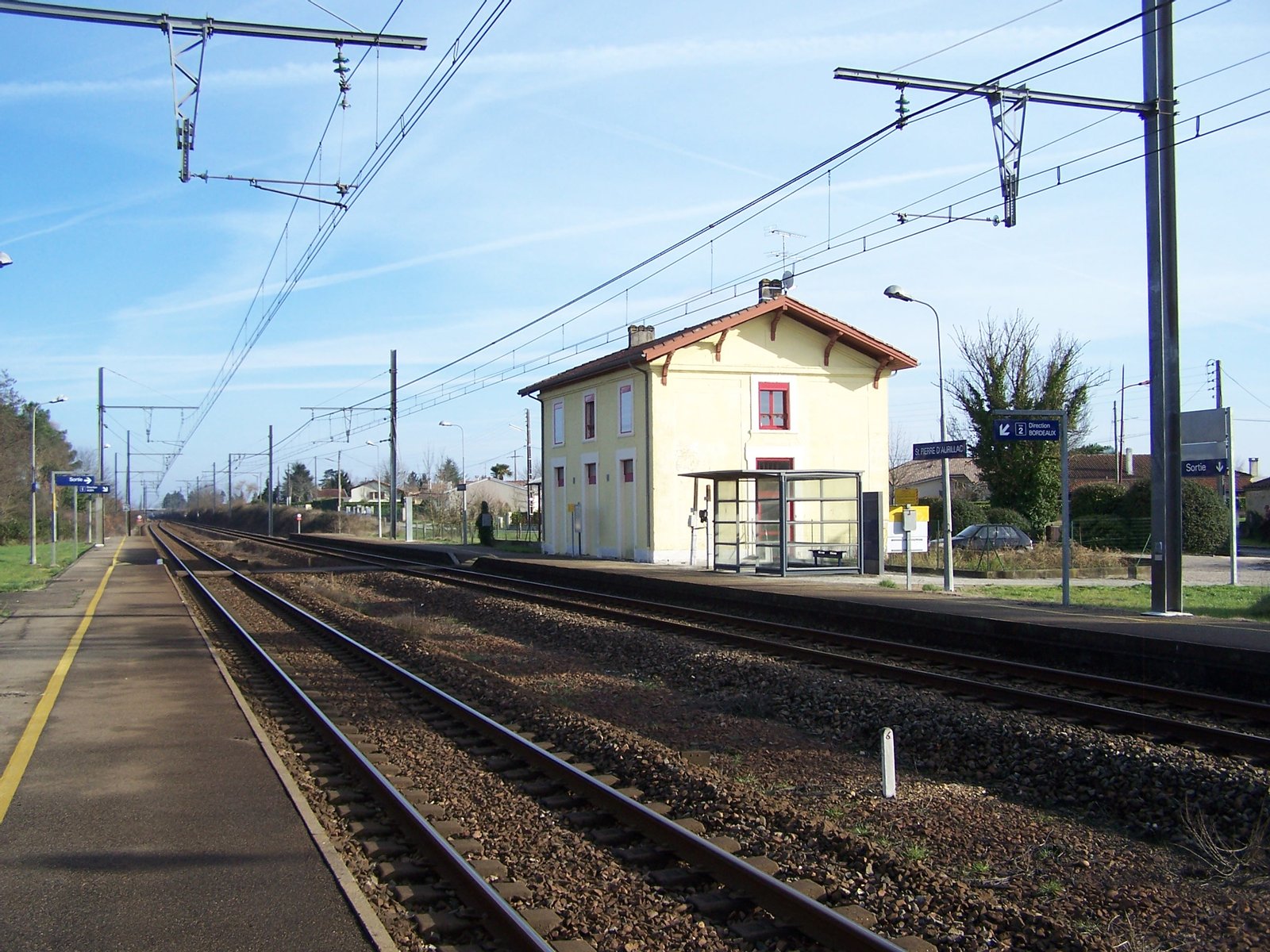 Gare de Saint-Pierre-d'Aurillac (Gironde, France) | Saint-Pierre-d'Aurillac in France