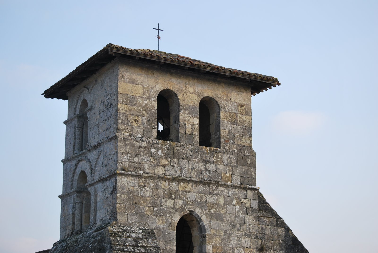 Clocher de l'église Notre-Dame de Saint-Aubin-de-Branne | Saint-Aubin-de-Branne in France