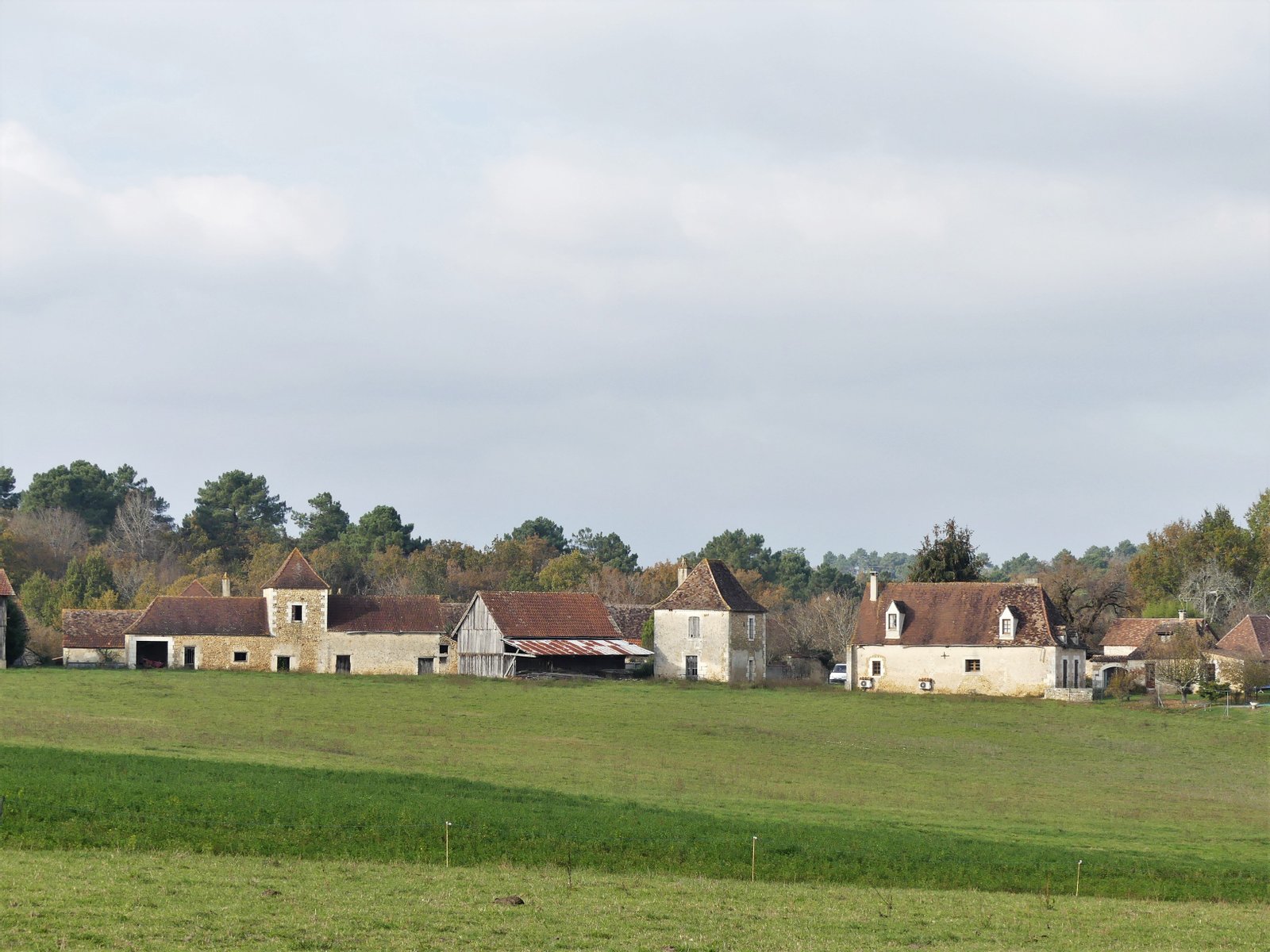 Le lieu-dit la Sudrie, Saint-Julien-de-Crempse, Dordogne, France. | Saint-Julien-de-Crempse in France