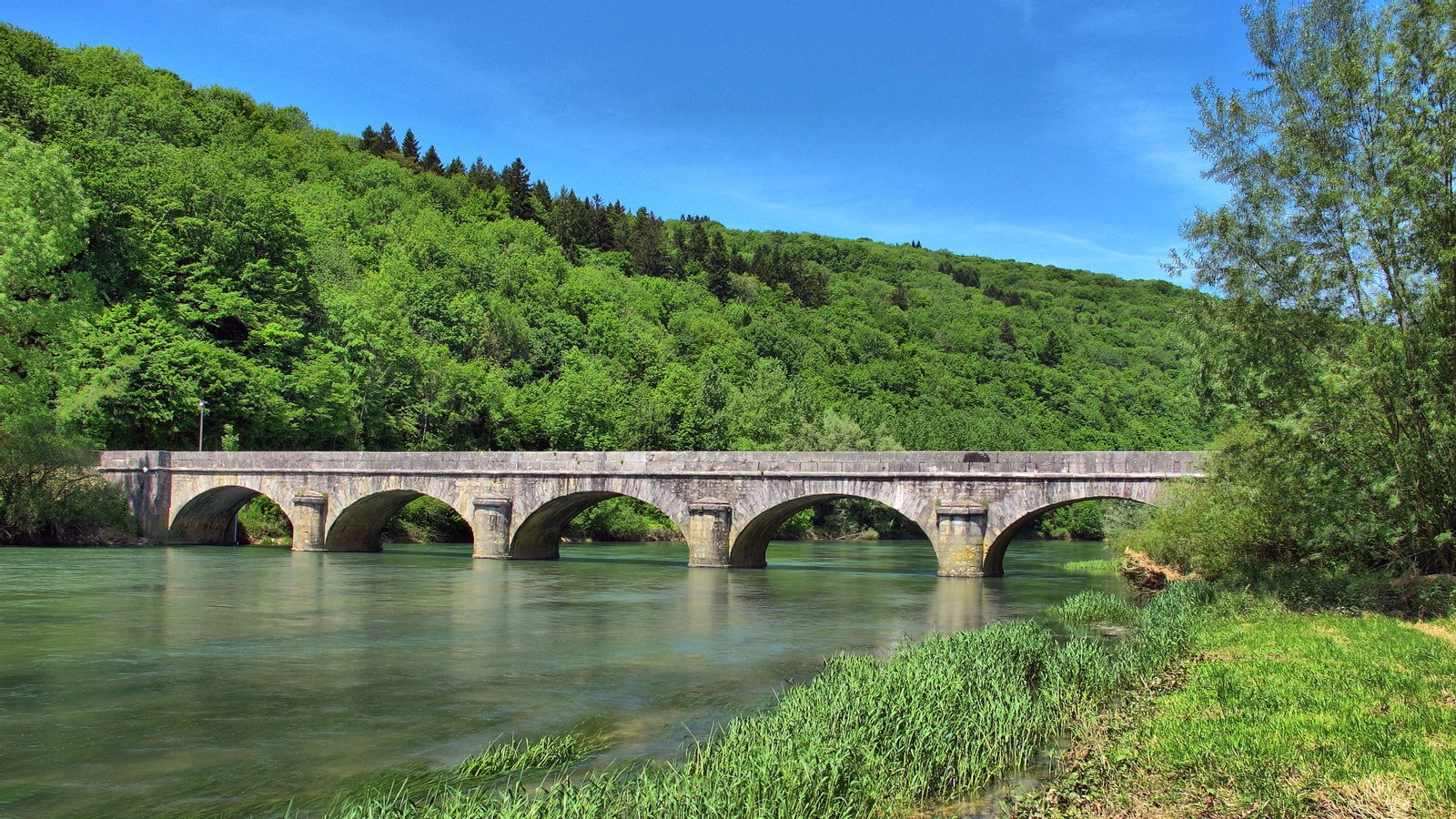 Le pont sur la Loue | Chenecey-Buillon in France
