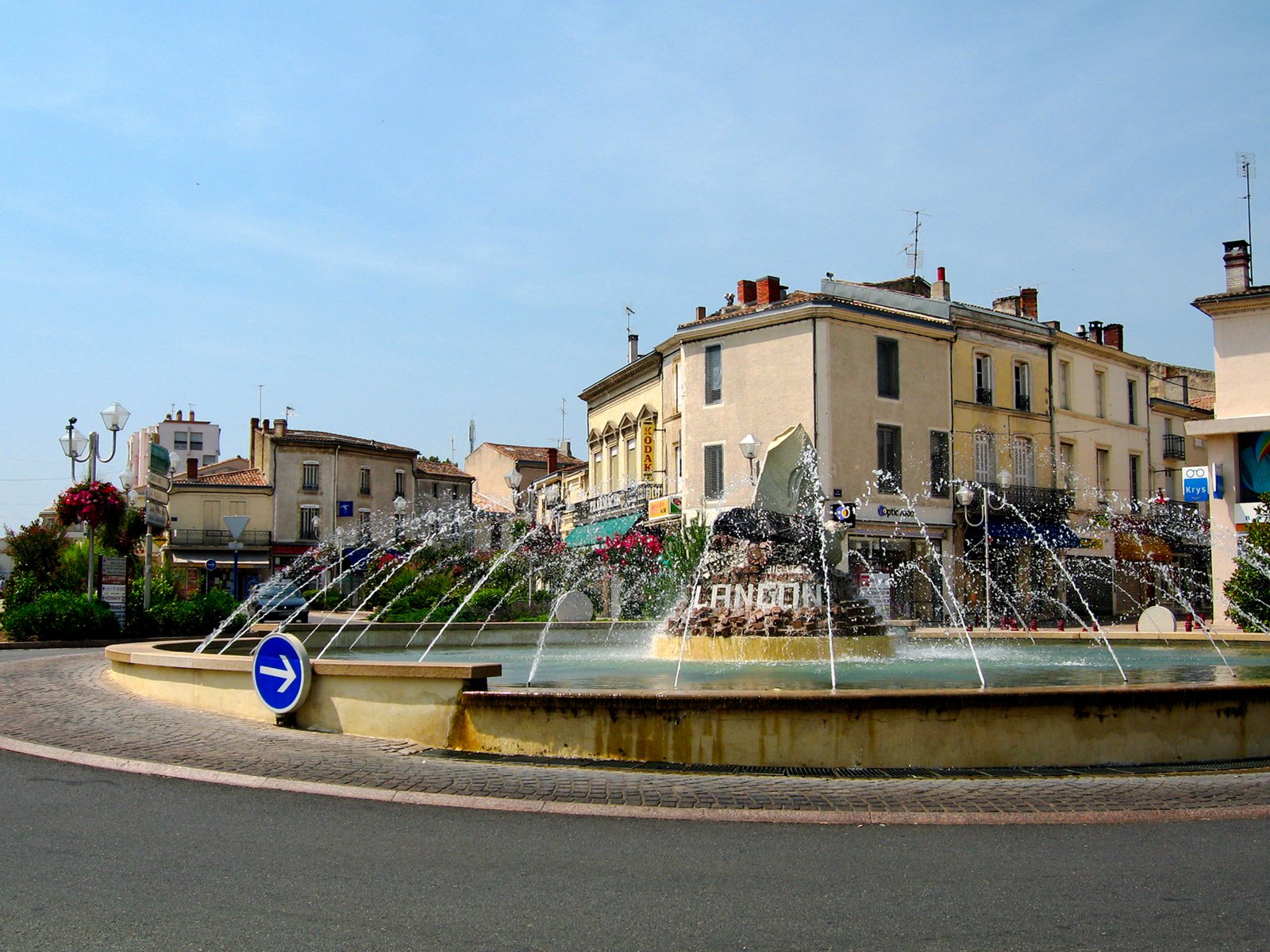 Langon, France. | Langon in France