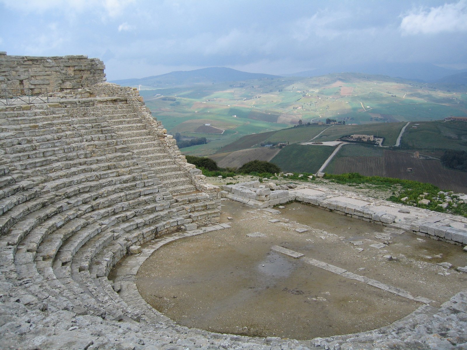 Greek Theater - Segesta, Italy | Grotta del Ninfeo in Italy