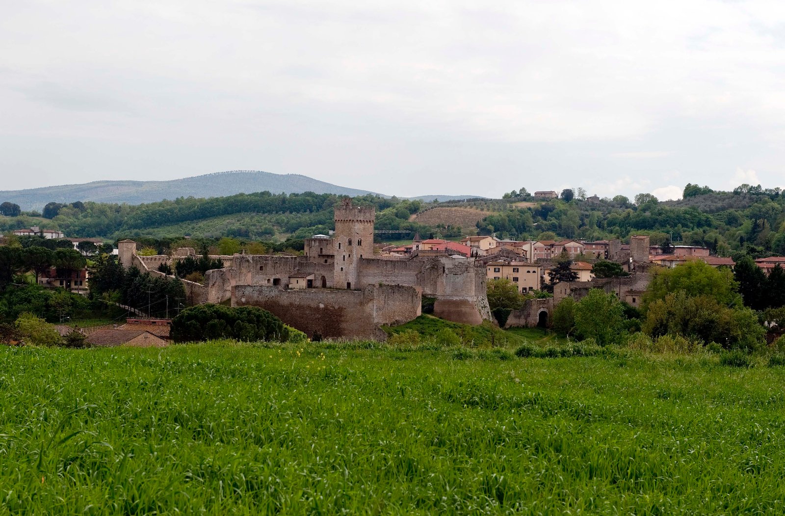 Panorama di Staggia Senese - Poggibonsi - Siena | Staggia Senese in Italy