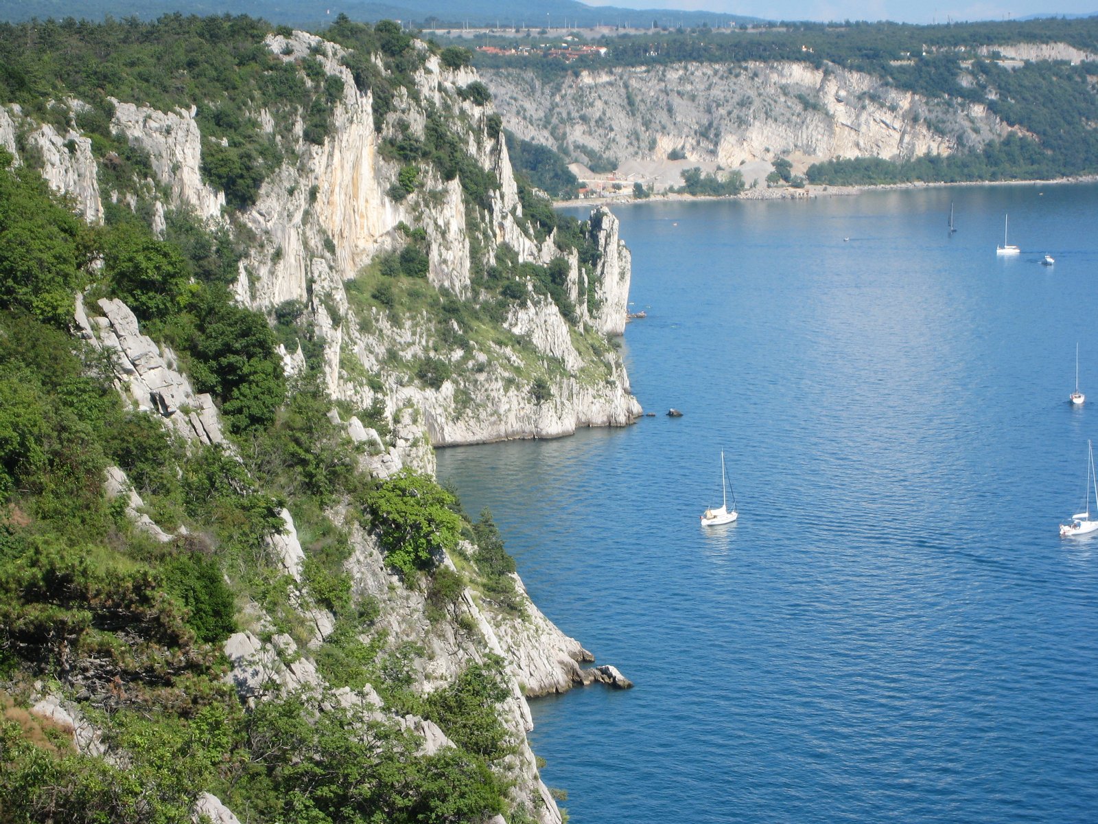 Vista sulle falesie dal sentiero Rilke | Duino / Devin in Italy