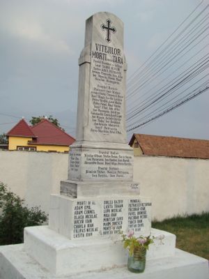 Monumentul Eroilor din Lancrăm | Lancrăm in Romania