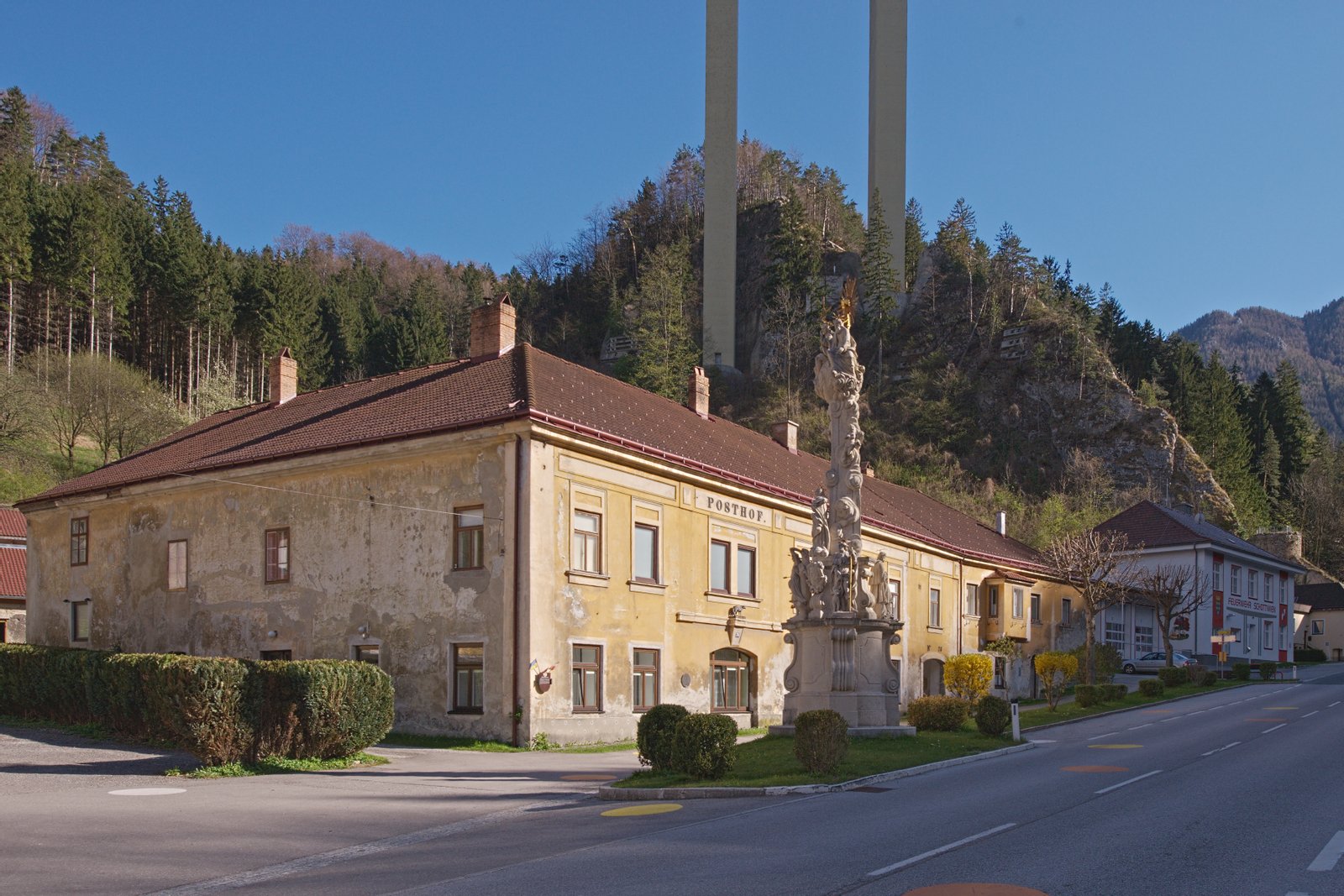 Pest-/Dreifaltigkeitssäule | Schottwien in Austria